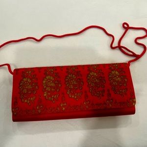 Franchi small clutch fabric material